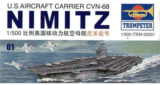 05201 1/500 USS Nimitz CVN-68 Aircraft Carrier