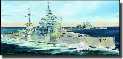 Hms Queen EliZabeth 1941 1:350