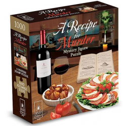 PUZZLE - MYSTERY - RECIPE for MURDER - 1000pc / 23"x29"