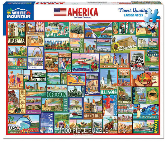 America (1434pz) 1000 Pieces