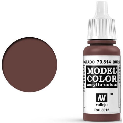 70.814 Burnt Red Matt 17 ml.