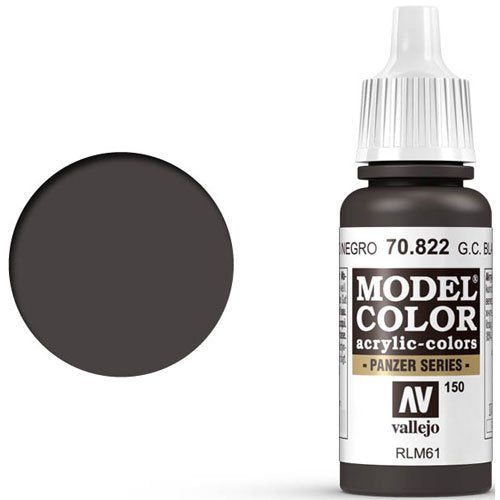 70.822 German Cam.Black Brown Matt 17 ml.