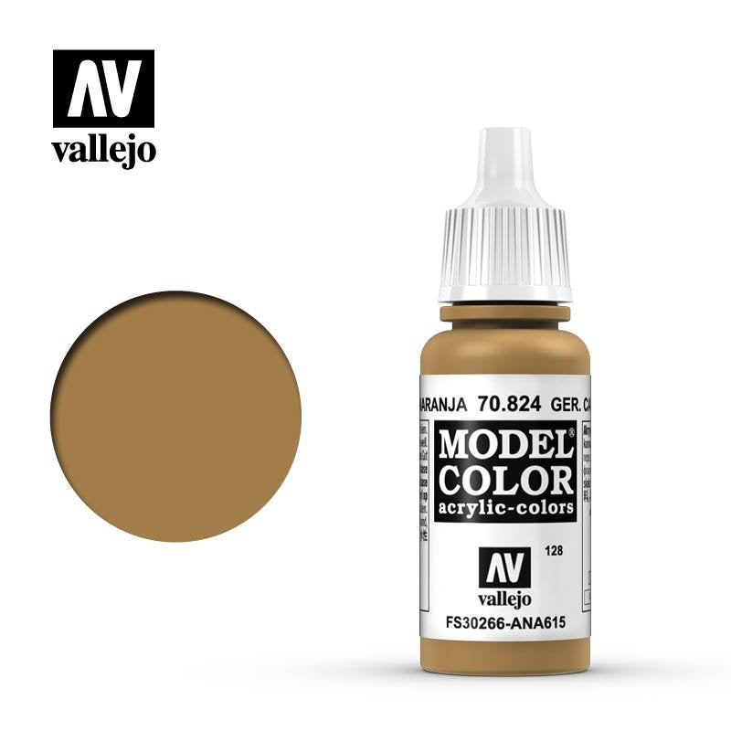70.824 Ger.Cam.Orange Ochre Matt 17 ml.