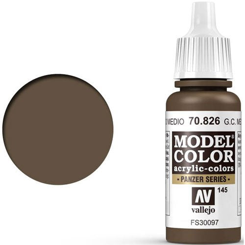 70.826 German Cam.Med.Brown Matt 17 ml.