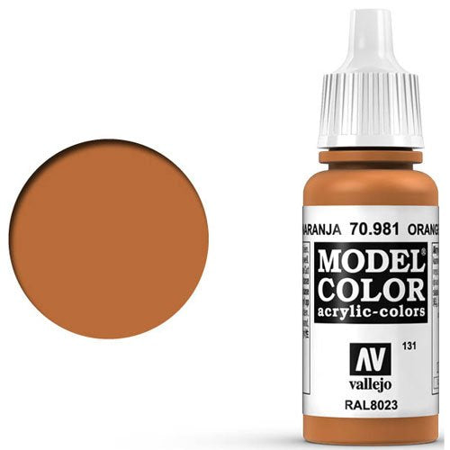 70.981 Orange Brown Matt 17 ml.