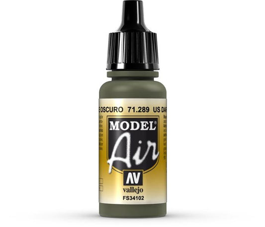 71.289 US Dark Green Color 17 ml.
