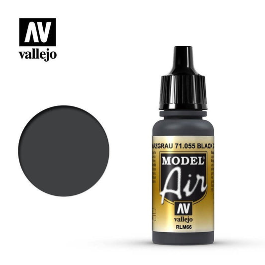 71.055 Black Gray RLM66 Color 17 ml.