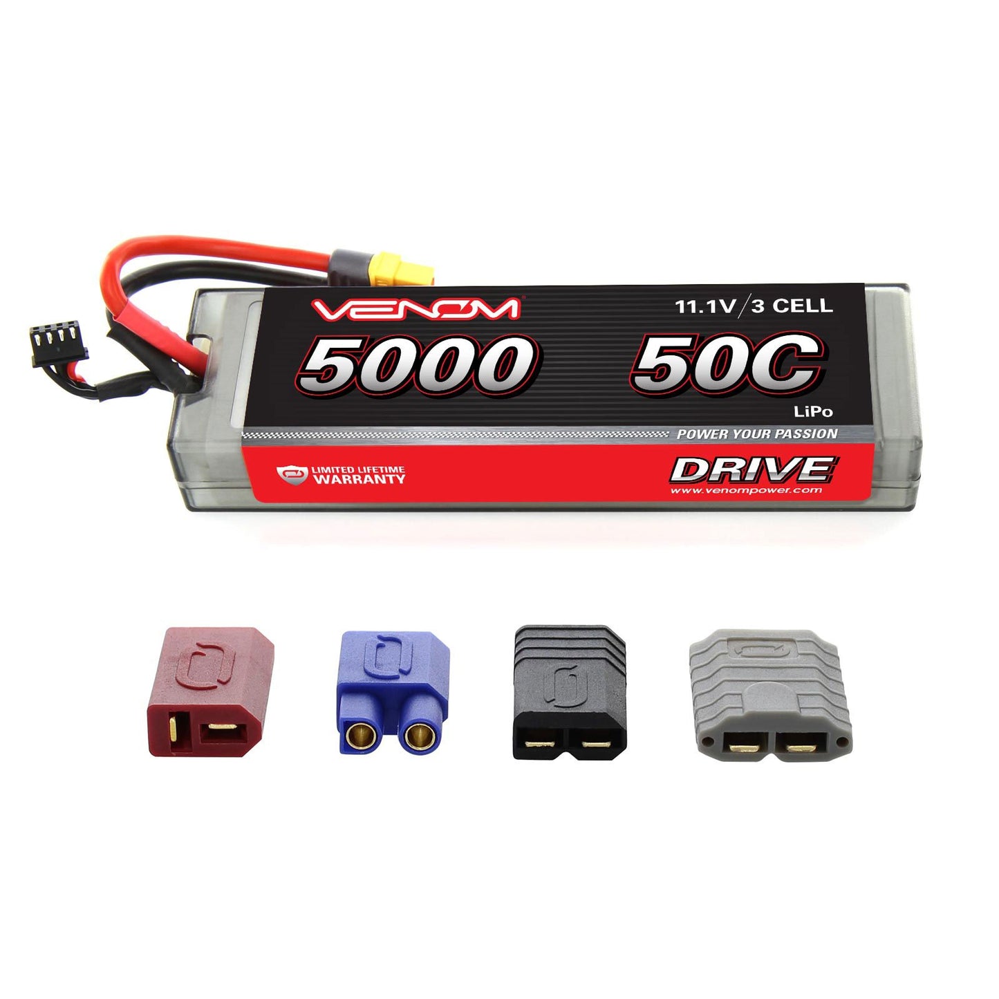 15129 LiPo 3S 11.1V 5000mAh 50C Hardcase UNI