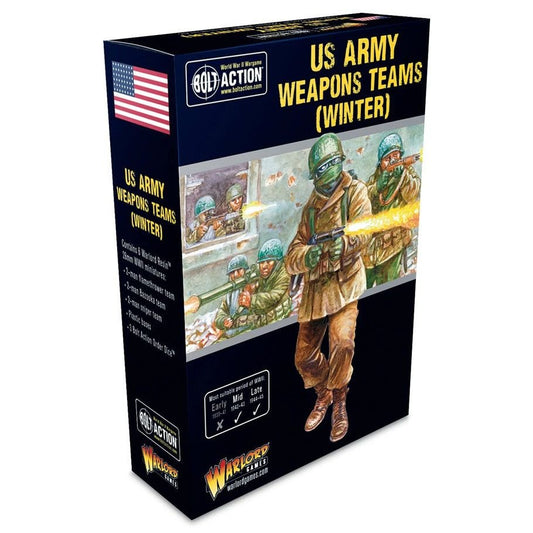 US Army (Winter) weapons teams