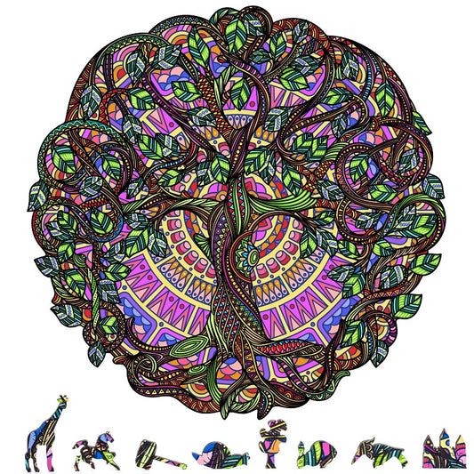 Tree of Life Wooden Jigsaw Puzzle, 500 pcs