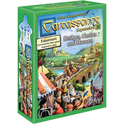 CARCASSONNE EXP 8: BRIDGES CASTLES AND BAZAARS