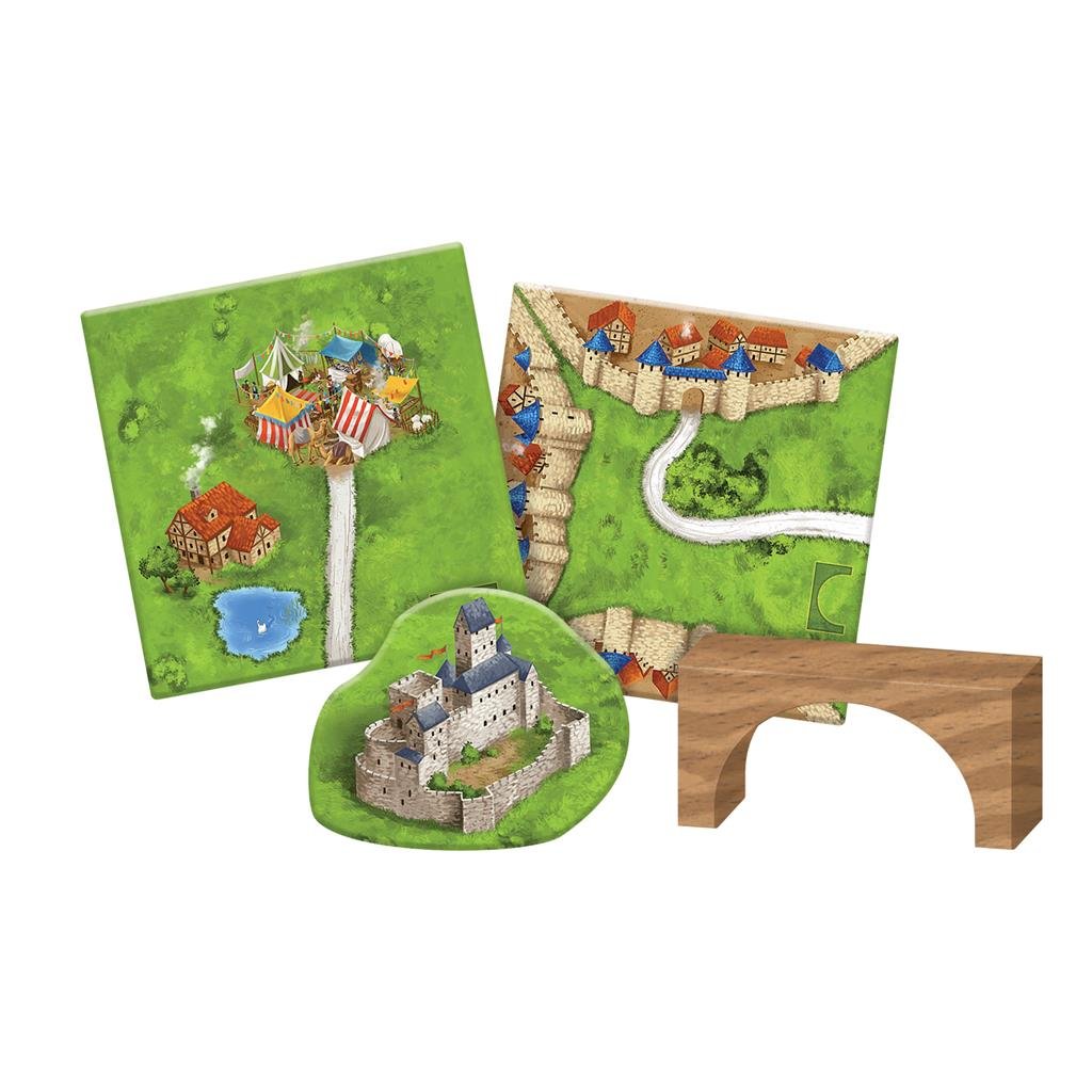 CARCASSONNE EXP 8: BRIDGES CASTLES AND BAZAARS
